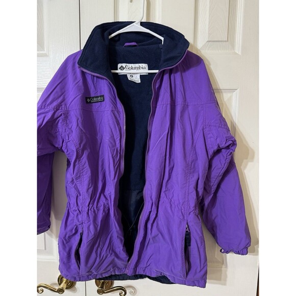 VTG 90s Women's Columbia 3-in-1 Ski Snow Jacket Coat -M Lots Pocket - Picture 5 of 13